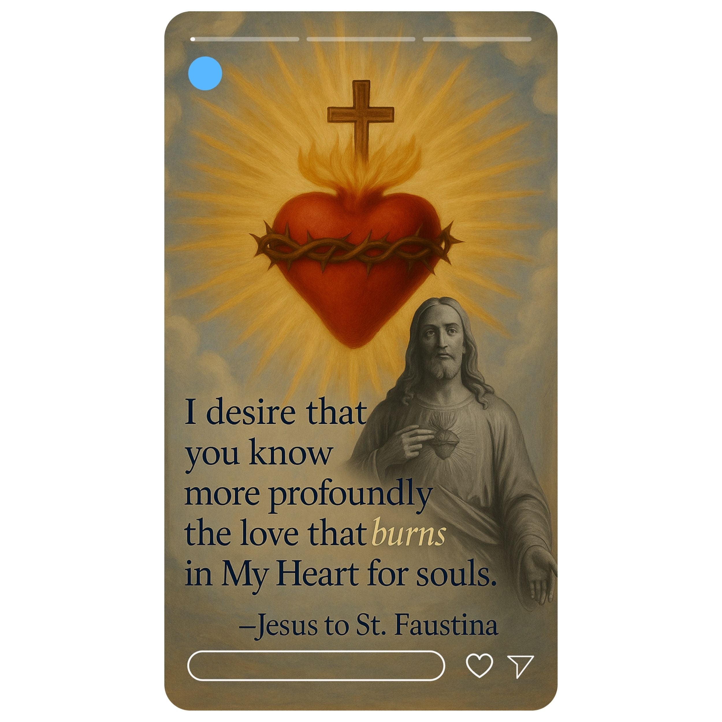 Sacred Heart of Jesus – Free Phone Wallpaper