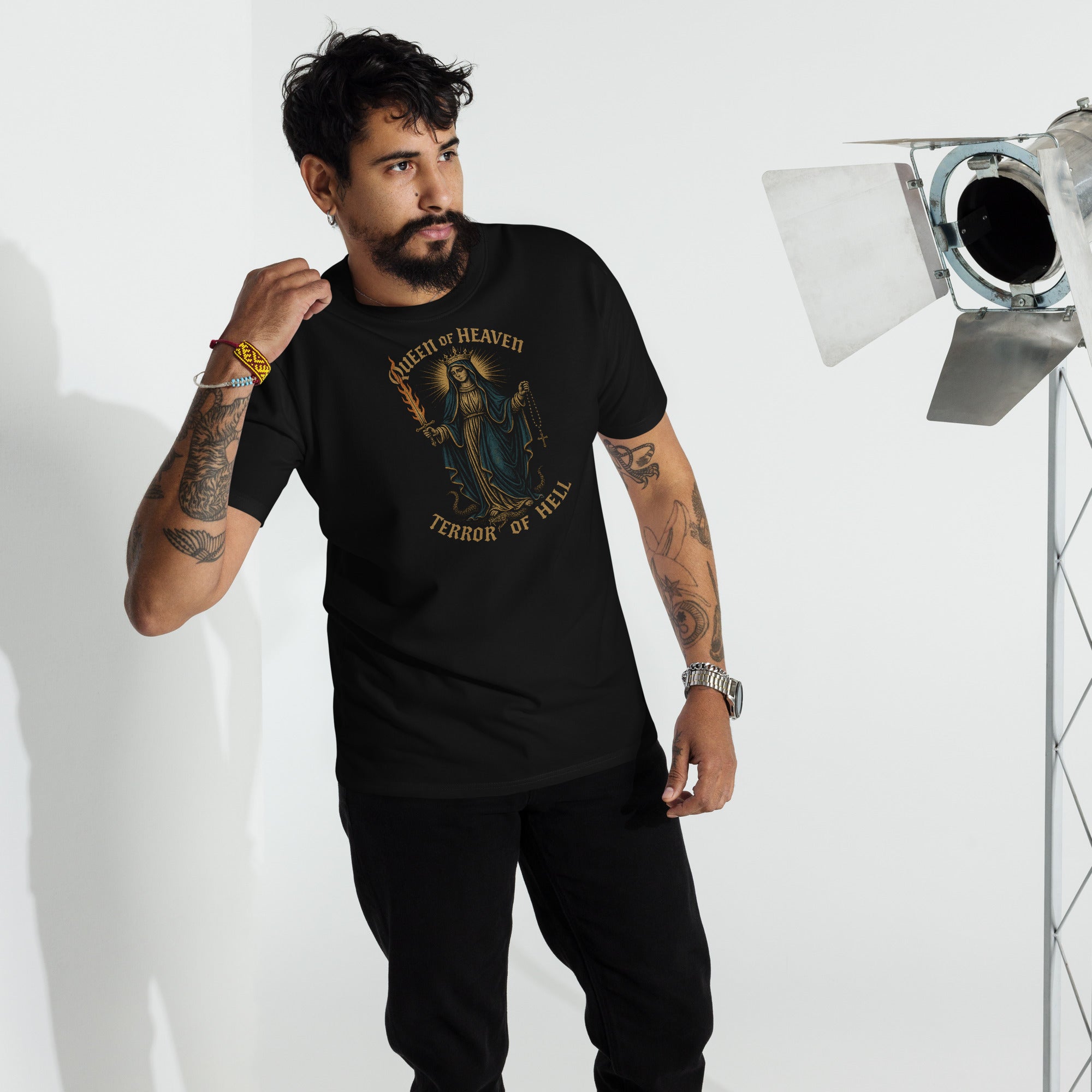 Queen of Heaven – Terror of Hell Catholic Tee