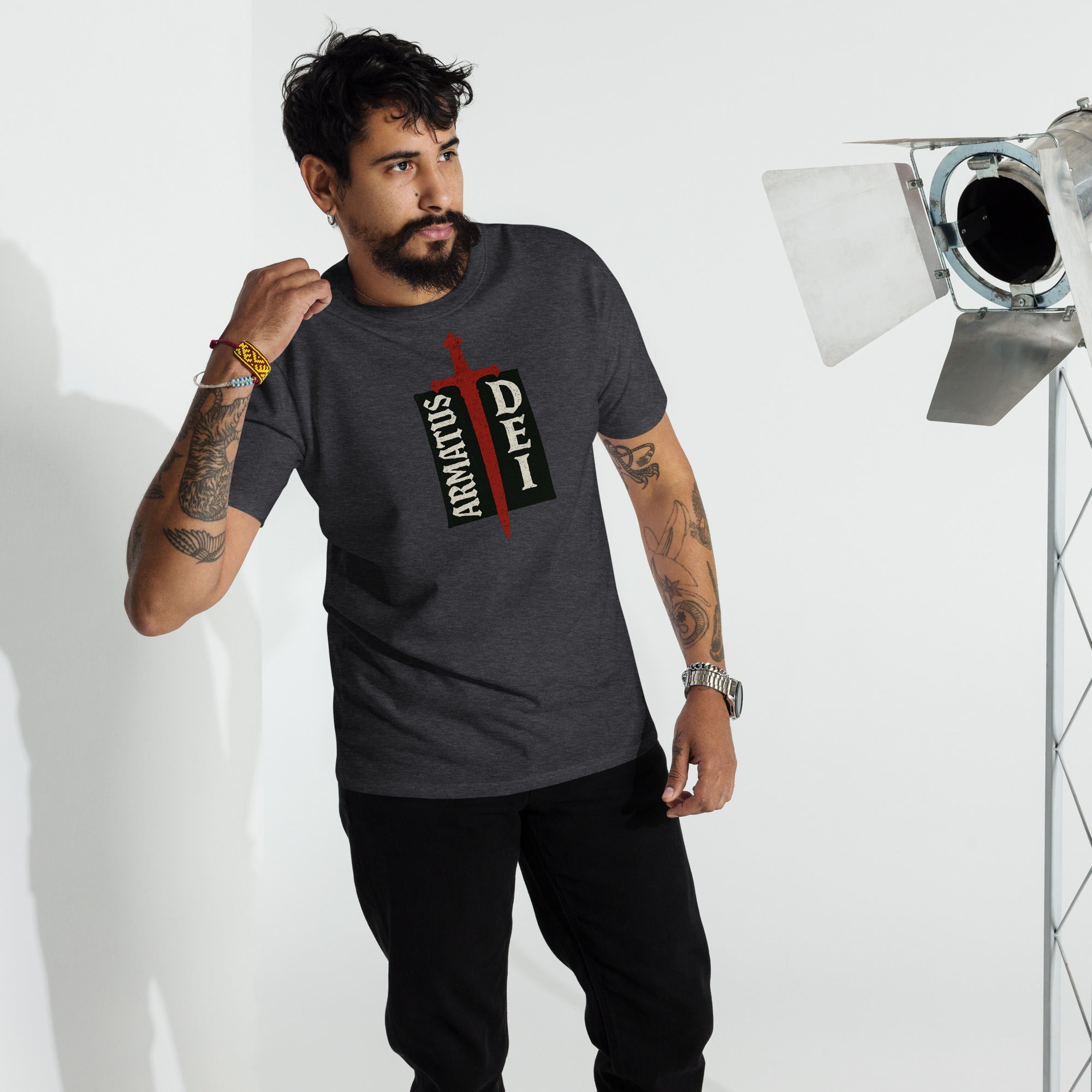 Armatus Dei Sword Tee – Stand Ready
